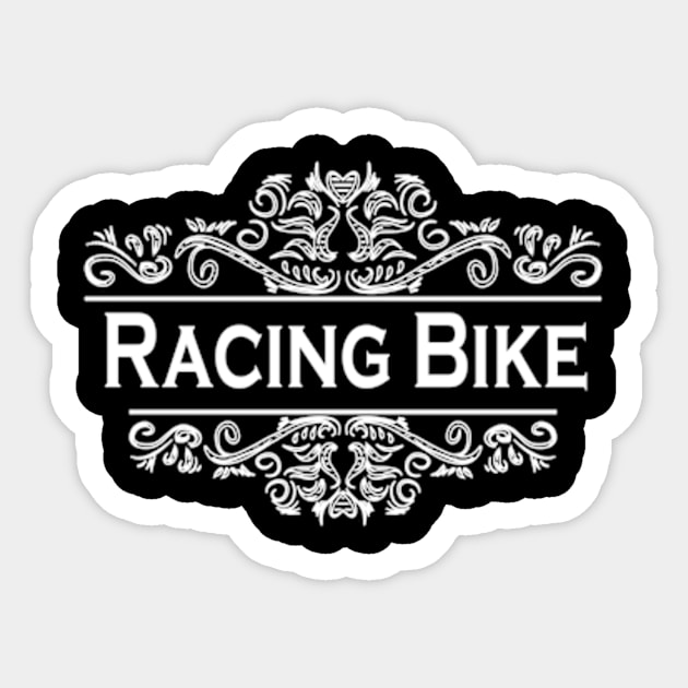 Racing Bike Sticker by Shop Ovov